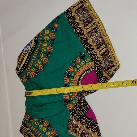 BOYS AFRICAN PRINT DASHIKI MATCHING SET - Picture 8 of 8